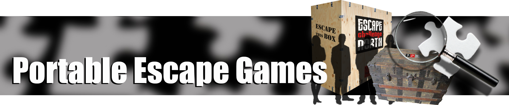 portable escape games banner mix